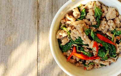 Chicken/turkey & Brown Rice Stir-fry